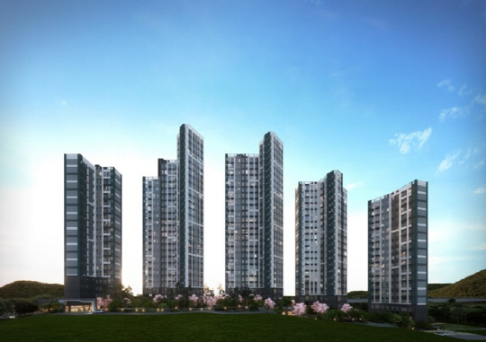 마석 코오롱 하늘채 파노라마포레 투시도